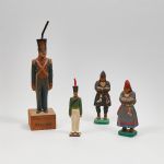 967 1140 WOODEN SCULPTU..